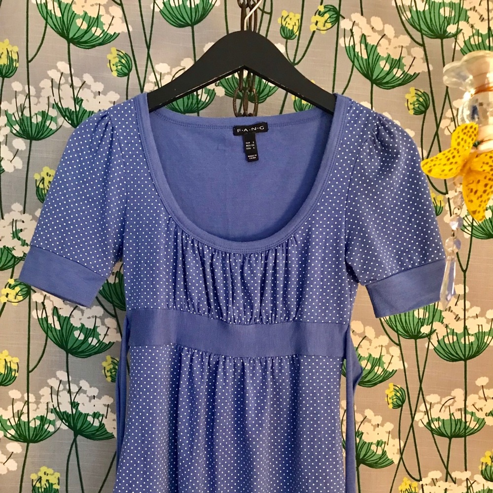 Periwinkle FANG Top